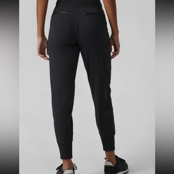 Athleta Small Black‎ Venice Moto Joggers - Picture 3 of 9